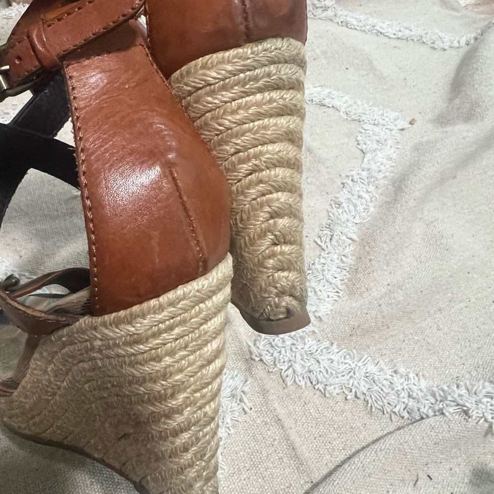 Authentic Burberry Platform Espadrilles Sandals - image 8